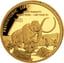 0,5g Gold Prehistoric Life Wollhaarmammut 2021 PP (Auflage: 2.000)