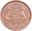 1/2 Pfund Gold Sovereign Charles III. 2022