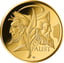 1/2 Unze Gold 100 Euro 2023 Meisterwerke der deutschen Literatur Faust (Buchstabe: D | Auflage: 32.000)