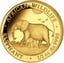 1/2 Unze Gold Somalia Elefant 2022