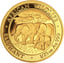 1/25 Unze Gold Somalia Elefant 2013