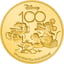 1/4 Unze Gold 100 Jahre Mickey & Donald Walt Disney 2023 PP (Auflage: 250 | Polierte Platte)