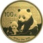1/4 Unze Gold China Panda 2012