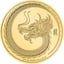1/4 Unze Gold Jahr des Drachen 2024 (Auflage: 500 | Polierte Platte)
