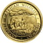 1/50 Unze Gold Somalia Elefant 2013