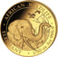 1/50 Unze Gold Somalia Elefant 2018 PP