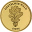 1/8 Unze Gold 20 Euro - Deutscher Wald (Eiche 2010)