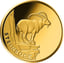 1/8 Unze Gold 20 Euro Steinbock 2023 (Rückkehr der Wildtiere | Buchstabe: J)
