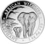 1 kg Silber Somalia Elefant 2015