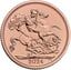 1 Pfund Goldmünze Sovereign Charles III. 2024