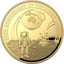 1 Unze Gold 50 Jahre Mondlandung 2019 PP (750er Auflage | Gewölbt | inkl. Etui & Zertifikat)