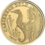 1 Unze Gold Barbados Seepferdchen 2022 (Auflage: 100 Stücke)