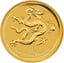 1 Unze Gold Lunar II Drache 2012