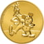 1 Unze Gold Mickey und Goofy 2021 (Auflage: 100)