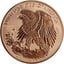 1 Unze Kupfer American Eagle 2023