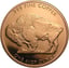 1 Unze Kupfermünze Buffalo