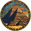 1 Unze Silber Ägypten Pyramiden 2024 (Auflage: 50 | coloriert | teilvergoldet)
