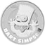 1 Unze Silber Bart Simpson 2022 (Auflage: 22.500)