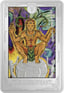 1 Unze Silber Der Hierophant 2022 PP Tarotkarte (Auflage: 2.000 | coloriert | Polierte Platte)