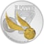 1 Unze Silber Goldener Schnatz 2022 PP (Auflage: 5.000 | gildet | Polierte Platte)