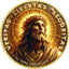 1 Unze Silber erleuchteter Jesus Christus 2025 (Auflage: 100 | teilvergoldet)