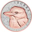 1 Unze Silber Kookaburra Super Incuse 2025 (Auflage: 1.000 | Rosegold | Prooflike)