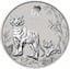 1 Unze Silber Lunar III Tiger 2022 (Auflage: 300.000)