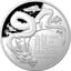1 Unze Silber Lunar Serie RAM Drache 2024 PP (Auflage: 7.500 | Gewölbt | Polierte Platte)