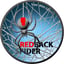 1 Unze Silber Red Back Spider 2020 (Auflage: 100 | coloriert | Space Blue)