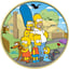 1 Unze Silber Simpsons Familie 2021 Tag Edition (Auflage:150 | coloriert | gildet)