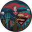 1 Unze Silber Superman 2021 (Auflage: 100 | coloriert | Ruthenium)