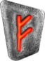 1 Unze Silberbarren Runes Collection: Fehu (Auflage: 2.500 | Antik Finish)