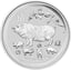10 Unze Silbermünze Lunar II Schwein 2019
