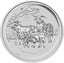 10 Unze Silbermünze Lunar II Ziege 2015