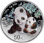 150g Silber China Panda 2024 PP (Polierte Platte | Auflage: 30.000)