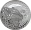 1kg Silber African Safari II Leopard PP 2023 (Auflage: 100 | Polierte Platte)