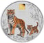 1kg Silber Lunar III Tiger 2022 (Auflage:388 | coloriert)