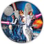 1kg Silber Star Wars A New Hope 2022 PP (Auflage:100 | coloriert |  Polierte Platte)