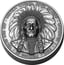 1kg Silber Sitting Bull 2023 (Auflage: 199 | Antik Finish | High Relief)