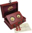 2-Coin Gold Double Prosperity Set (Holzbox & COA)