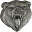 2 Unze Silber Grizzly Bär Wilde Natur 2023 HR  AF (Auflage:2.000 | Antik Finish | High Relief)
