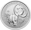 2 Unzen Silbermünze Kanada Mammut 2024