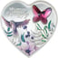 20g Silber Brilliant Love - Butterfly 2023 PP (Auflage: 2.023 | Mit Kristallen | Polierte Plate)