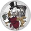 3 Unze Silber 75 Jahre Scrooge MC Duck 2022 PP (Auflage: 1.000 | coloriert | Polierte Platte)