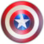 5 Unze Silber Marvel Captain America 2023 PP (Auflage: 500 | coloriert |gewölbt | PP)