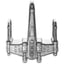 3 Unze Silber Star Wars X-Wing Starfighter 2024 AF (Auflage: 1.000 | Antik Finish)