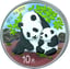 30g Silber China Panda 2024 (Auflage: 1.888 | coloriert)
