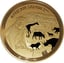 5 Unze Gold African Safari Affe 2019 PP (inkl. Holzbox & Zertifikat | Auflage: 50)