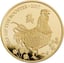 5 Unze Gold Lunar UK Hahn 2017 PP (Auflage: 38 Münzen)