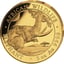 5 Unze Gold Somalia Elefant 2023 PP (Auflage: 50 | Polierte Platte)